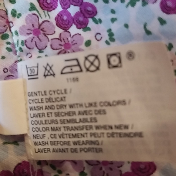 Gap Kids Purple Blazer With Flower Detail Size 8 - Picture 7 of 7